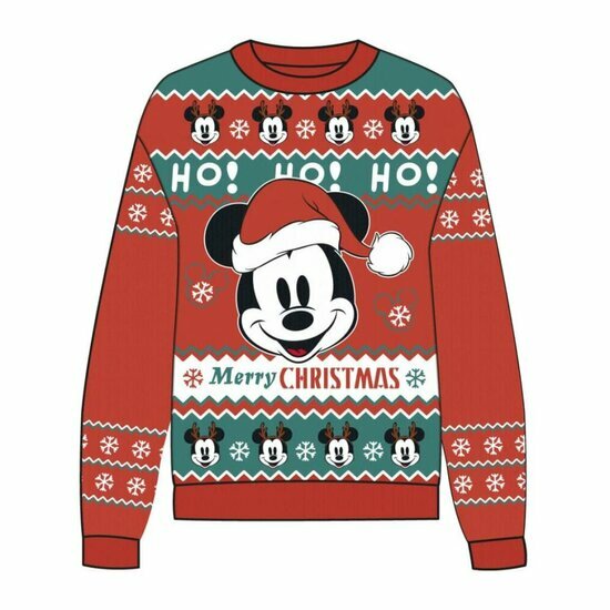 MICKEY - Ho! Ho! Ho! Merry Xmas - Christmas Jumper (XS)