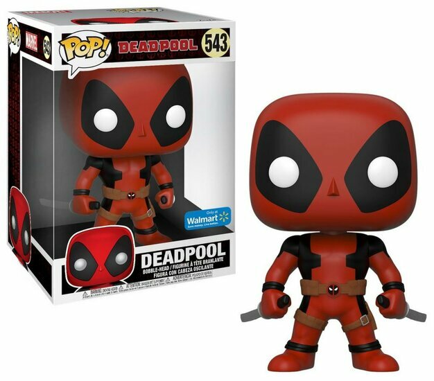 DEADPOOL - POP JUMBO 10" N? 543 - Two Swords Red