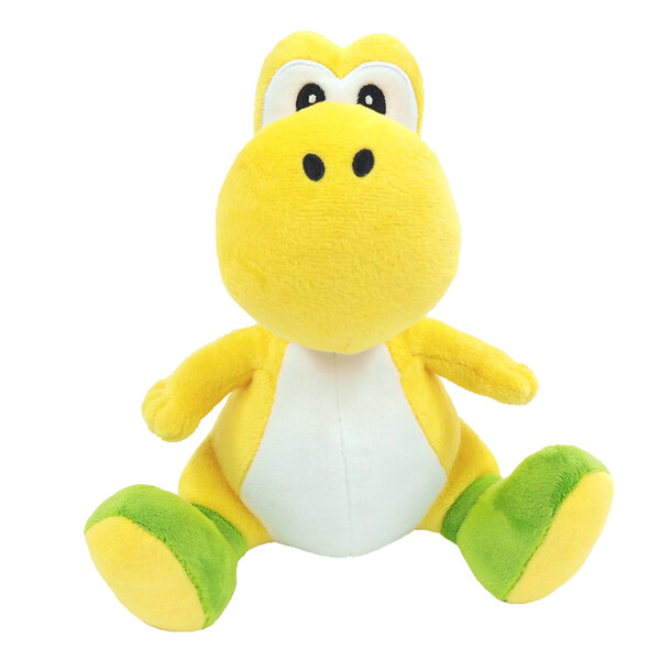 SUPER MARIO - Yellow Yoshi - Plush 20cm