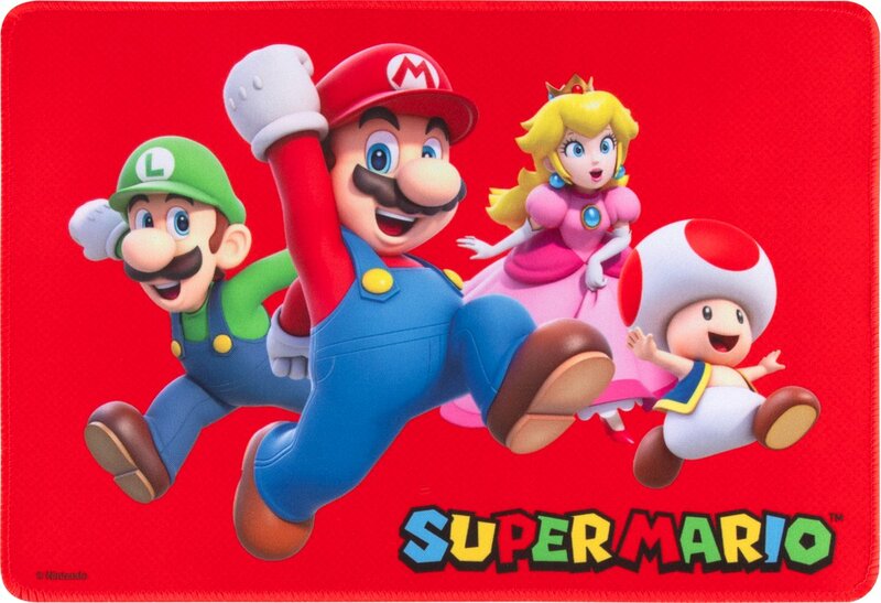 SUPER MARIO &amp; Friends - Mousepad 34,5x25cm
