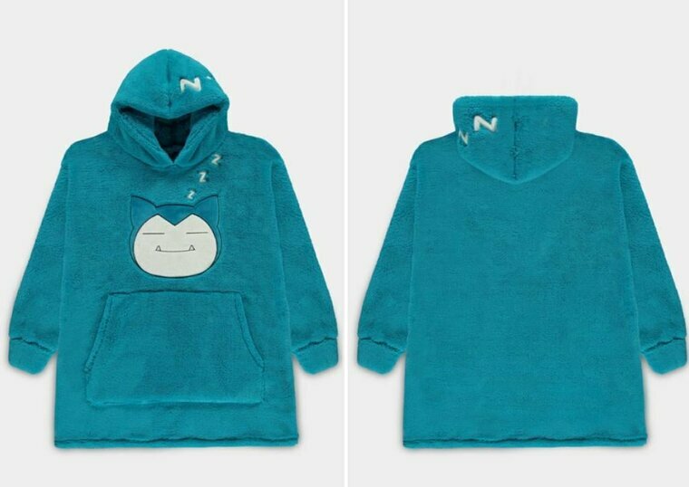 POKEMON - Snorlax Fleece Lounge Hoodie - S2