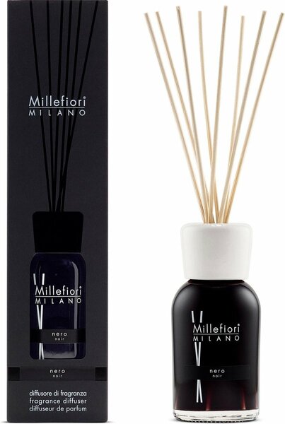 Millefiori Milano Geurstokjes 250 ml - Nero