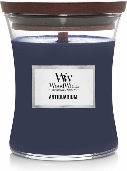 WoodWick Hourglass Medium Geurkaars - Antiquarium
