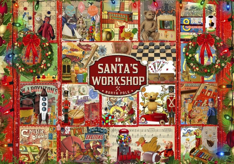 Santas Workshop  Puzzel 2000 Stukjes
