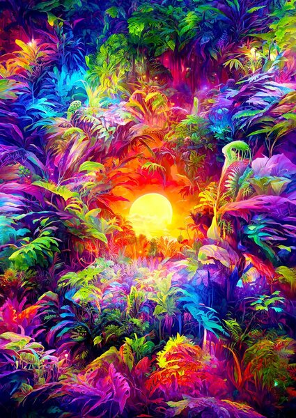 Rainbow Tropic - Puzzel -1000 stukjes