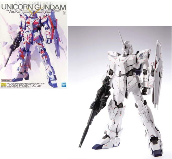 GUNDAM - MG 1/100 Unicorn Gundam Ver. Ka  - Model Kit