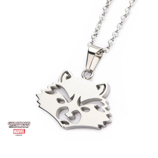 GUARDIANS OF THE GALAXY - Rocket Pendant with Chain