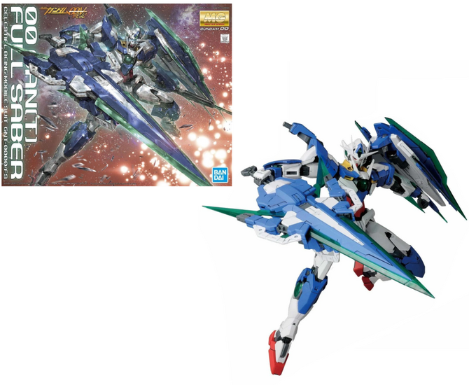 GUNDAM - MG 1/100 00 QAN(T) Full Saber - Model kit