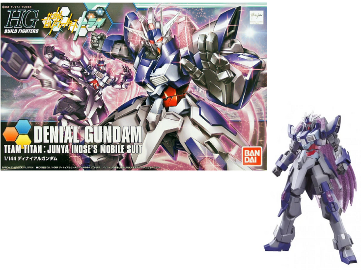 GUNDAM - HGBF 1/144 Denial Gundam Team Titan Junya Inose&#039;s - Model Kit