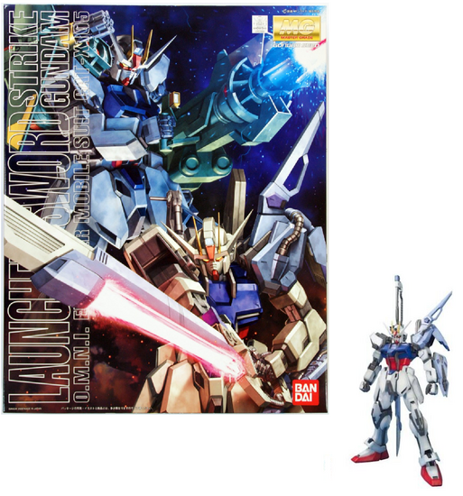 GUNDAM - MG 1/100 Strike Gundam Launcher / Sword - Model Kit