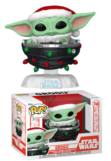 MANDALORIAN HOLIDAY - POP Star Wars N? 746 - Grogu