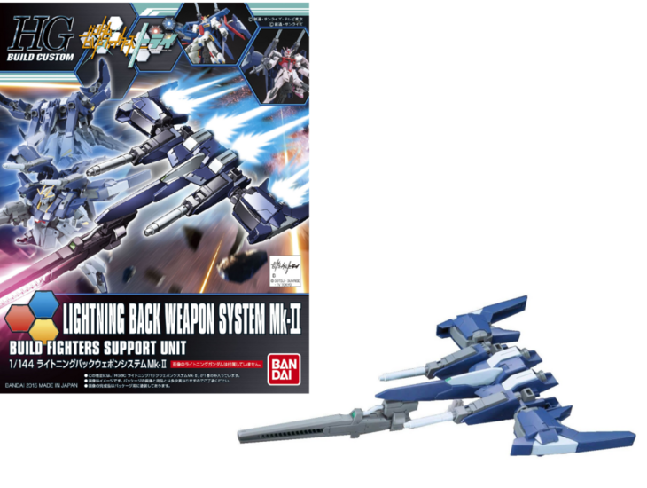 GUNDAM - HGBC 1/144 Lightning Back Weapon System MK-II - Model Kit