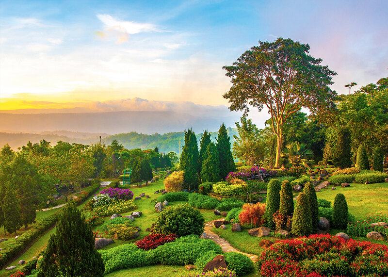 Garden on the Hill Puzzel 1000 Stukjes