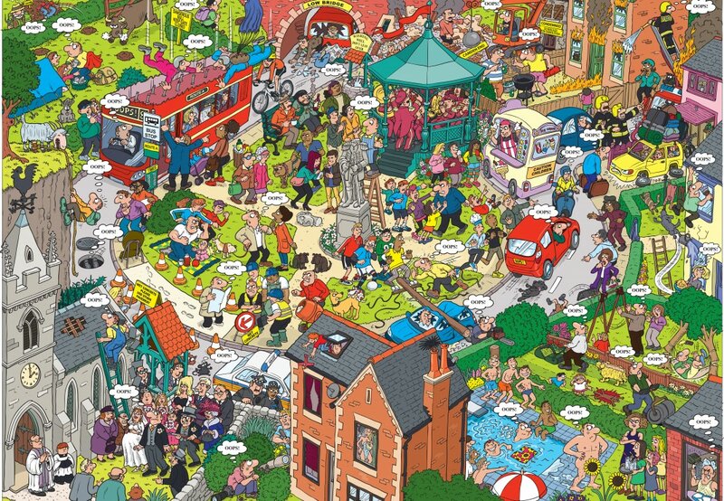 What Could Go Wrong? Puzzel 1000 Stukjes