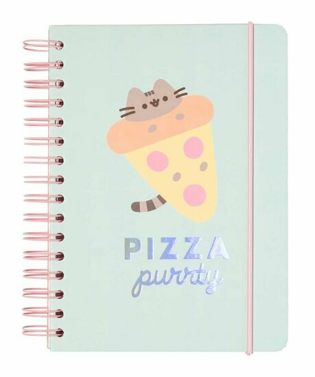 PUSHEEN - Pizza Purrty - Notebook - Size A5