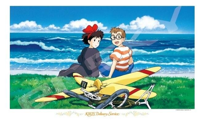 KIKI&#039;S DELIVERY SERVICE - Kiki on the beach - Puzzle 1000P