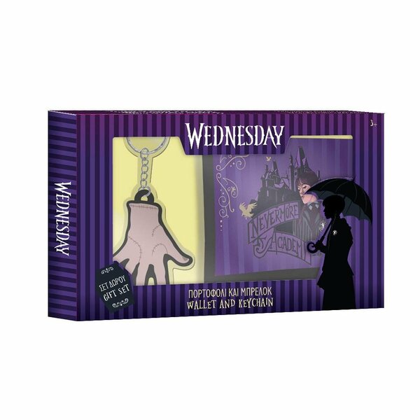 WEDNESDAY - Gift Set - Wallet + Keychain