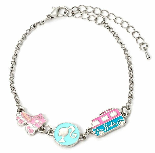BARBIE - Chain Bracelet - Silhouette, Skate &amp; Camper Van