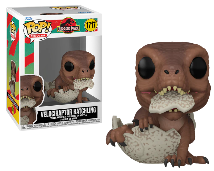JURASSIC PARK HATCHLING - POP Movies N? 1717 - Velociraptor