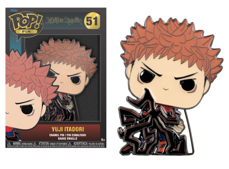 JUJUTSU KAISEN - Pop Large Enamel Pin N? 51 - Yuji Itadori chase GROUP