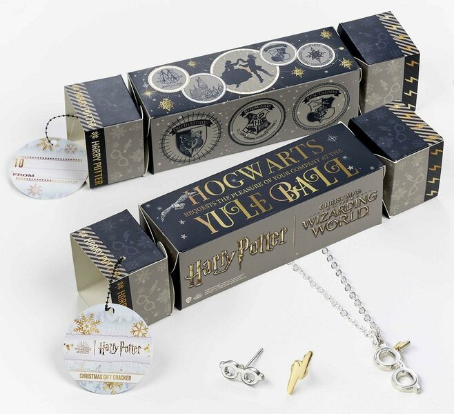 HARRY POTTER - Gift Craker - Glasses Necklace &amp; Earings