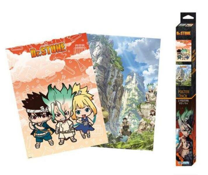 DR STONE - Artworks - Set 2 posters &#039;52x38&#039;