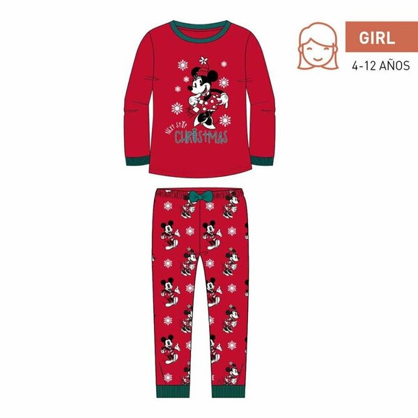 DISNEY - Mickey - Girl Jersey Long Pyjama - (6yo)