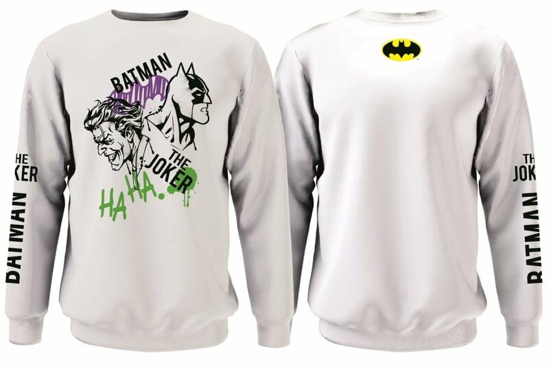DC COMICS - Batman &amp; Joker - Unisex Sweatshirt (M)