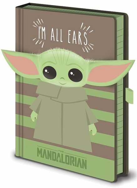 STAR WARS - I&#039;m All Ears Green - Notebook A5 Premium