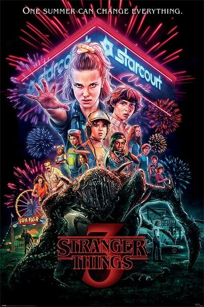 STRANGER THINGS - Poster 61X91 - Summer of 85