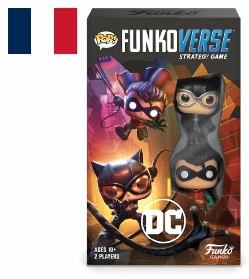 DC COMICS - Funkoverse 101 2-Pack - Expandalone Catwoman &#039;FRENCH&#039;