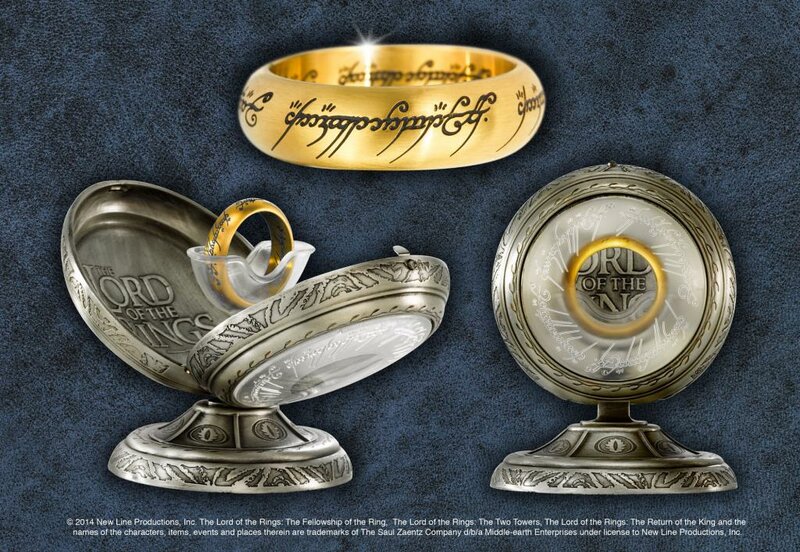 LORD OF THE RINGS - One Ring Stainless Steel - Size US 07 FR 54.7