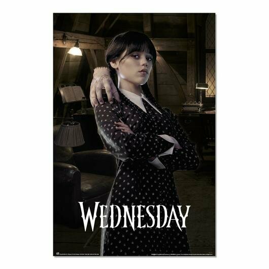 WEDNESDAY - Thing &amp; Wednesday - Poster 61 x 91cm