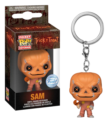 TRICK R TREAT - Pocket Pop Keychains - Sam Unmasked