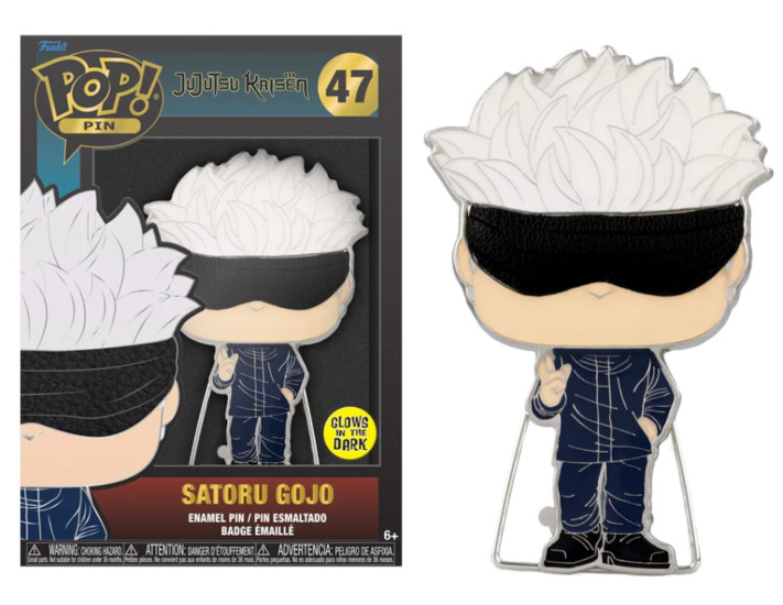 JUJUTSU KAISEN - Pop Large Enamel Pin N? 47 - Satoru Gojo