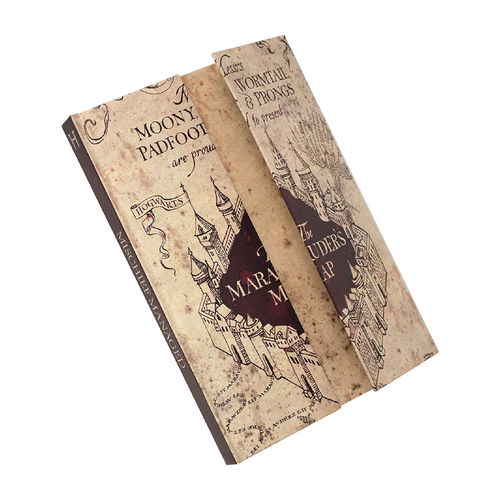 HARRY POTTER - Marauder&#039;s Map - Magnetic Opening A5 Notebook