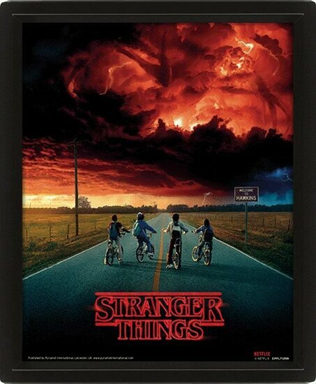 STRANGER THINGS - 3D Lenticular Poster 26X20 - Mind Flayer