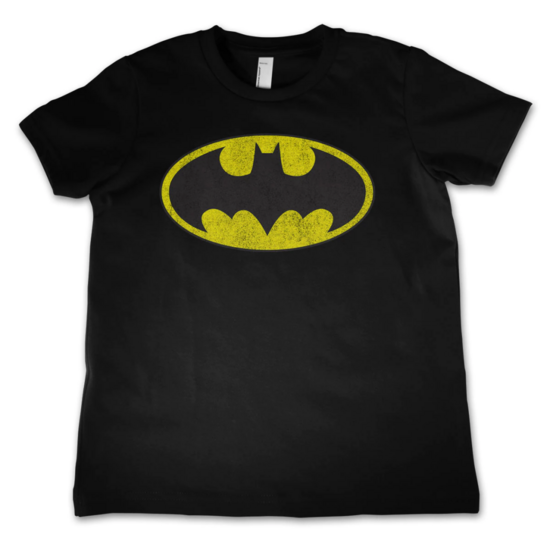 BATMAN - T-Shirt KIDS Distressed Logo (6 Years)