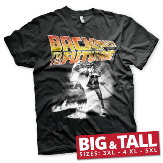 BACK TO THE FUTURE - T-Shirt Big &amp; Tall - Poster (4XL)