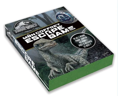 JURASSIC WORLD - Coffret Escape Game