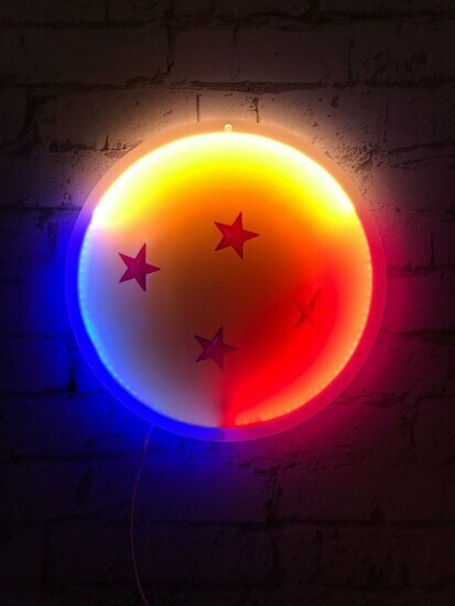 DRAGON BALL - Wall Light Led Dragon Ball - 30 cm