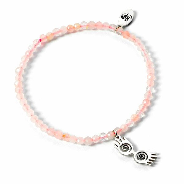 HARRY POTTER - Luna Gasses - Sterling Silver Charm &amp; Pearls Bracelet