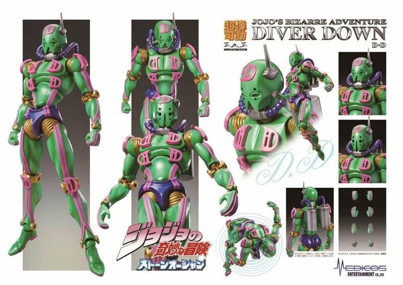 JOJO PART 6 - Diver Down - Figure Super Action Chozokado 16cm