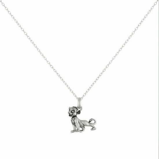 LION KING - Simba 3D - Necklace in Sterling Silver
