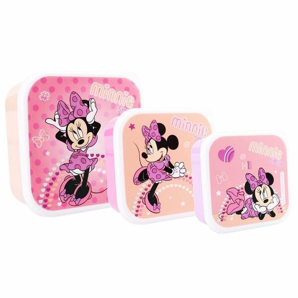 MINNIE - Fresh Bites - Snack Boxes - 3 pcs