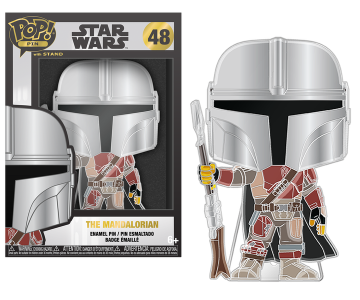 STAR WARS - Pop Large Enamel Pin N? 48 - The Mandalorian