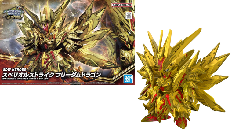 GUNDAM - SDW Heroes Superior Strike F Dragon - Model Kit