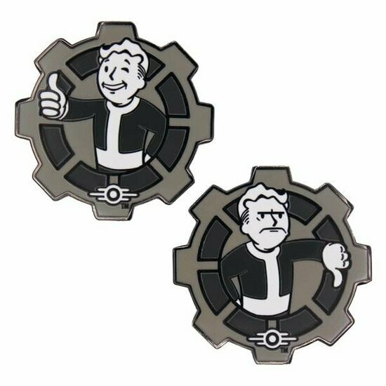 FALLOUT - Decision Coin (White &amp; Black) - Limited Edition Coin
