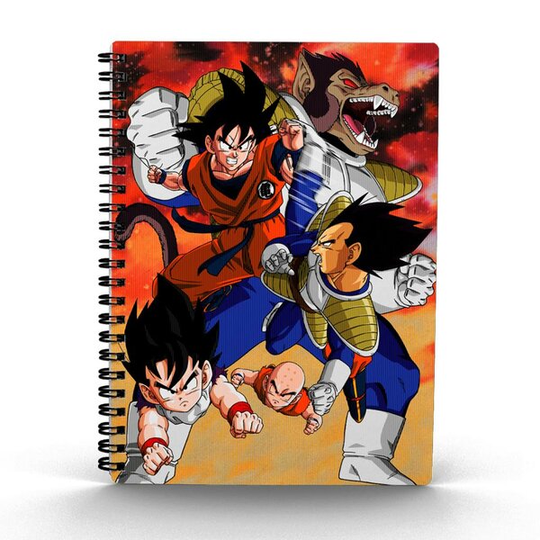 DRAGON BALL Z - Red - 3D Lenticular Effect Notebook