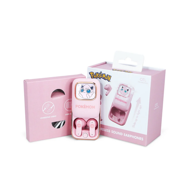 POKEMON - Jifflypuf - Slide Case Light Up - Earpods Audio TWS